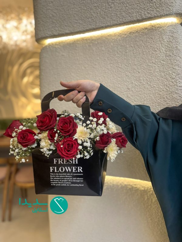 مانتو عبایی ستایش زمردی _ کرپ الیزه - Image 3