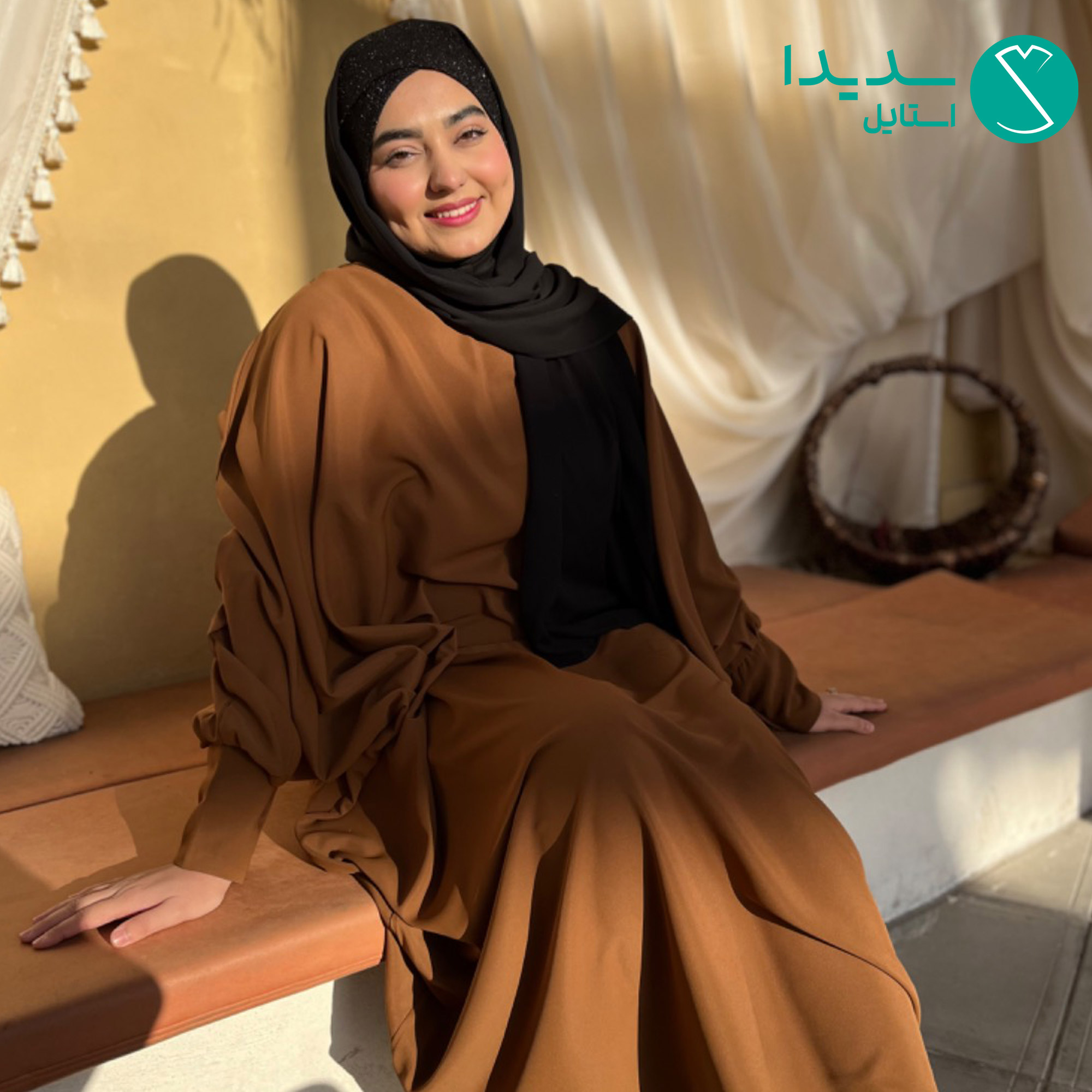 عبا ستایش شتری - کرپ الیزه