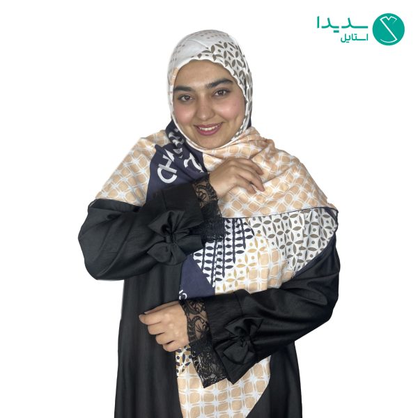 عبا ملکا مشکی _ کرپ زارا - Image 2